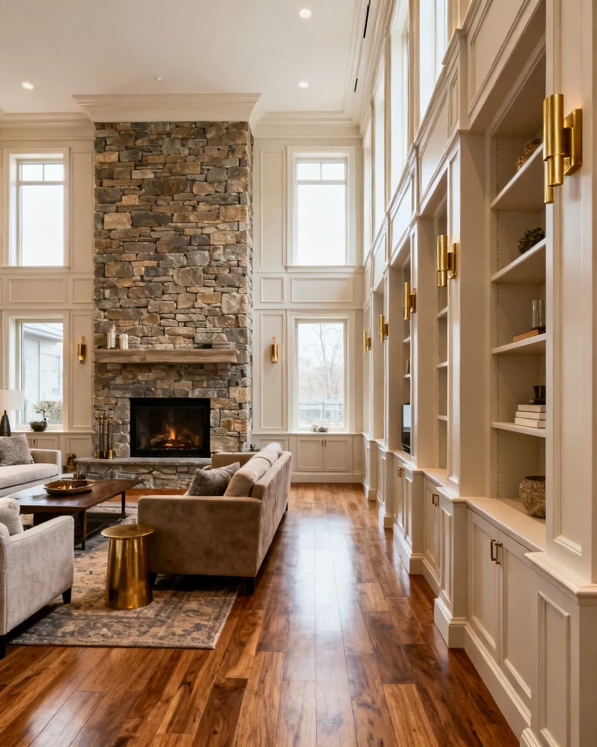 A signature finished great room by Two Crew LTD