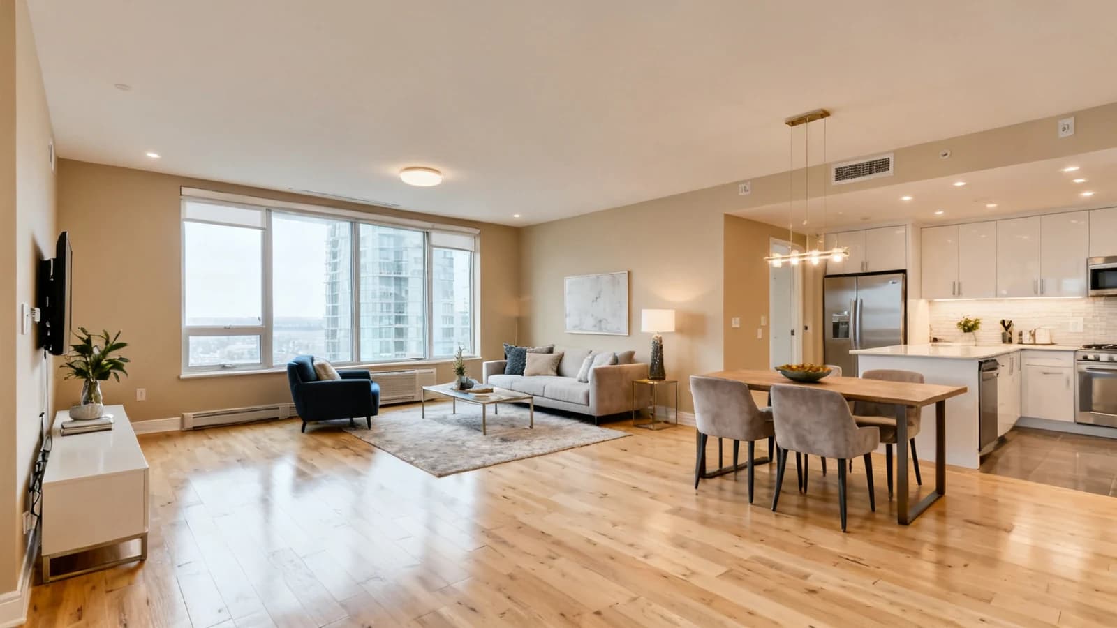 A rent-ready managed property unit maintained by Two Crew LTD